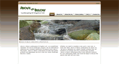 Desktop Screenshot of aboveorbelow.ca